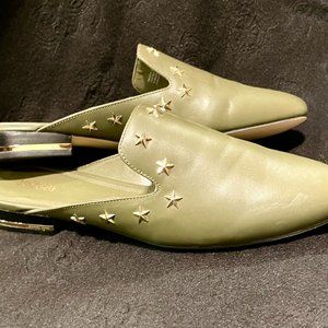 MICHAEL KORS Natasha Star Studded Leather Mule